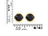 Black Tourmaline Stud Earring BLS-RDE-1254.