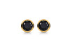 Black Tourmaline Stud Earring BLS-RDE-1254.