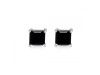 Black Tourmaline Stud Earring BLS-RDE-1373.
