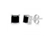 Black Tourmaline Stud Earring BLS-RDE-1373.