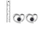Black Tourmaline Stud Earring BLS-RDE-610.