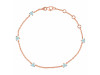 Blue Chalcedony Bracelet BLX-RDB-169.