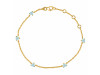 Blue Chalcedony Bracelet BLX-RDB-169.