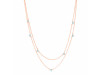 Blue Chalcedony Necklace BLX-RDN-388.