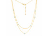 Blue Chalcedony Necklace BLX-RDN-388.