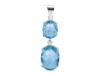 Blue Topaz Pendant BTZ-1-2