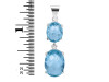 Blue Topaz Pendant BTZ-1-2