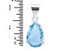 Blue Topaz Pendant BTZ-1-3