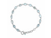 Blue Topaz Bracelet BTZ-RDB-113-CUT.