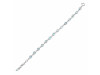 Blue Topaz Bracelet BTZ-RDB-113-CUT.