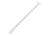 Blue Topaz Bracelet BTZ-RDB-114-CUT.