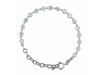 Blue Topaz Bracelet BTZ-RDB-116-CUT.