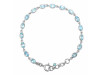 Blue Topaz Bracelet BTZ-RDB-117-CUT.