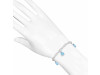 Blue Topaz Bracelet BTZ-RDB-171.