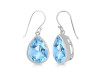 Blue Topaz Earring BTZ-RDE-1253.