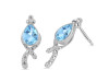 Blue Topaz Stud Earring BTZ-RDE-36.