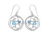 Blue Topaz Earring BTZ-RDE-65.