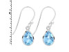 Blue Topaz Earring BTZ-RDE-1639.