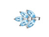 Blue Topaz Ring BTZ-RDR-8.
