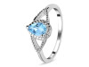 Blue Topaz Ring BTZ-RDR-11.