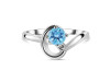 Blue Topaz Ring BTZ-RDR-15.