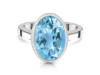 Blue Topaz Ring BTZ-RDR-1892.