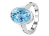 Blue Topaz Ring BTZ-RDR-1892.