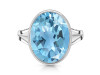 Blue Topaz Ring BTZ-RDR-1897.