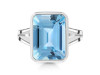 Blue Topaz Ring BTZ-RDR-1917.