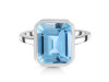 Blue Topaz Ring BTZ-RDR-1927.