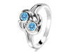 Blue Topaz Ring BTZ-RDR-21.