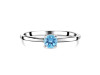 Blue Topaz Ring BTZ-RDR-235.