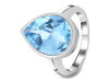 Blue Topaz Ring BTZ-RDR-2855.