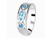 Blue Topaz Ring BTZ-RDR-29.
