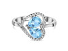 Blue Topaz Ring BTZ-RDR-35.
