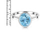 Blue Topaz Ring BTZ-RDR-1623.