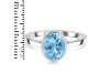Blue Topaz Ring BTZ-RDR-1882.