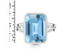 Blue Topaz Ring BTZ-RDR-1917.
