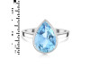 Blue Topaz Ring BTZ-RDR-2852.