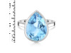 Blue Topaz Ring BTZ-RDR-2855.