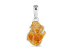 Citrine Rough Pendant-SP CIT-1-87