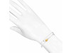 Citrine  Raw Crystal & White Topaz Bracelet CIT-RDB-168.