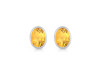Citrine Stud Earring CIT-RDE-1374.