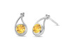 Citrine Stud Earring CIT-RDE-19.