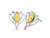 Citrine Stud Earring CIT-RDE-24.