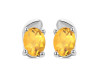 Citrine Stud Earring CIT-RDE-28.