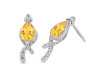 Citrine Stud Earring CIT-RDE-36.