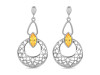 Citrine Earring CIT-RDE-64.