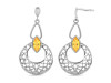 Citrine Earring CIT-RDE-64.