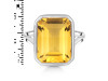 Citrine Ring CIT-RDR-1847.